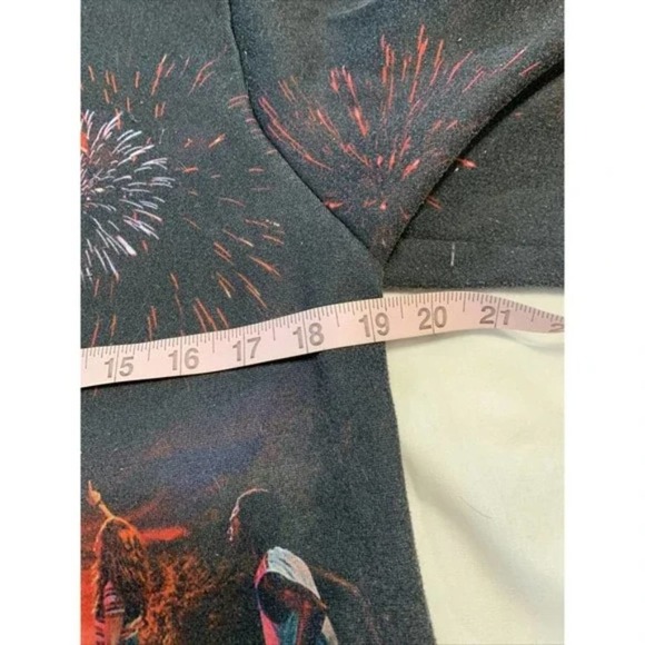 Stranger Things 3 Fireworks Graphic Print Pullover Hoodie Sweatshirt Unisex Sz M - Picture 11 of 11